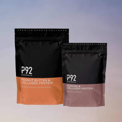 Best Tasting Collagen Bundle - Peanut Butter Chocolate Salted Caramel & Almond Mocha Espresso